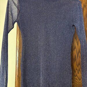 Unusual Jonathan Simkhai Navy Blue Top - Large